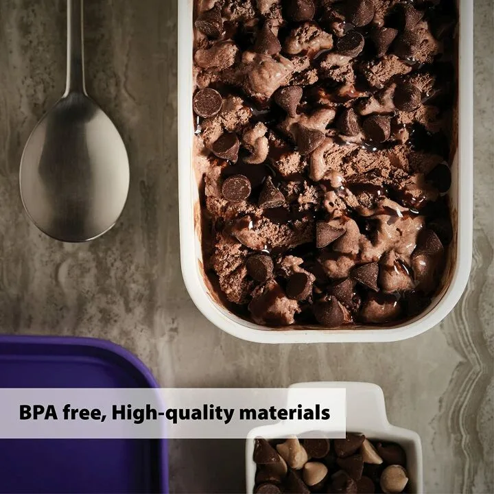 Reusable Ice Cream Tub Containers - Set of 2