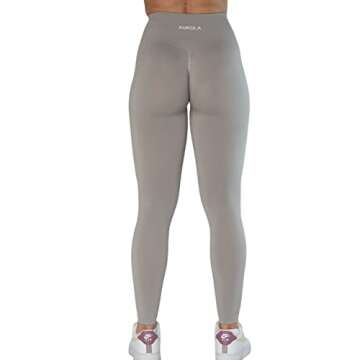 Seamless Scrunch Legging Women Yoga Pants 7/8 Tummy Control Workout Running for Fitness Sport Active...