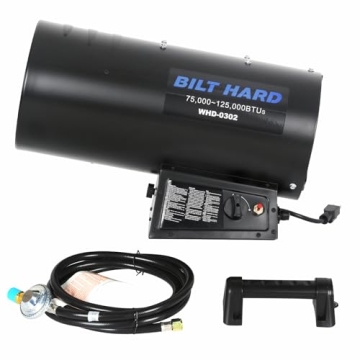 BILT HARD Propane Heater 125,000 BTU for Garage and Jobsite