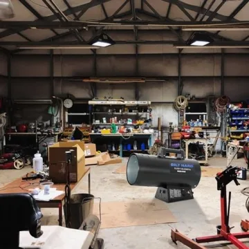 BILT HARD Propane Heater 125,000 BTU for Garage and Jobsite