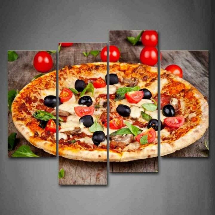 Pizza Canvas Wall Art - Delicious Decor for Your Home