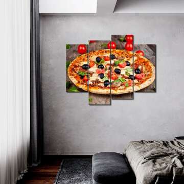 Pizza Canvas Wall Art - Delicious Decor for Your Home