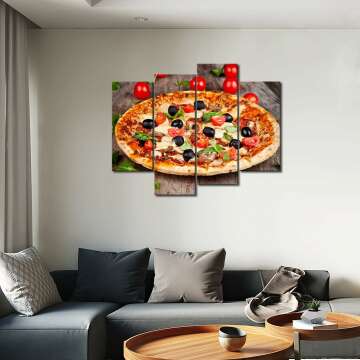 Pizza Canvas Wall Art - Delicious Decor for Your Home