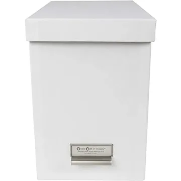 Bigso John Fiberboard File Storage Box for Stylish Organization