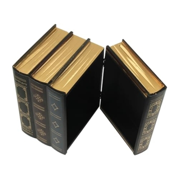 Liebemode Decorative Wooden Vintage Book Box