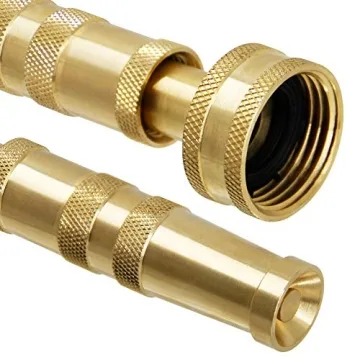 Twinkle Star Heavy-Duty Brass Adjustable Hose Nozzle 2 Pack