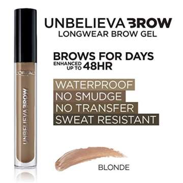 L'Oreal Unbelieva-Brow Waterproof Tinted Eyebrow Gel