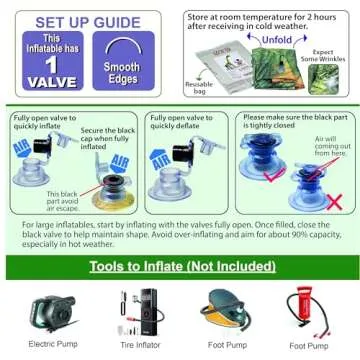 Inflatable Brachiosaurus Toy for Kids - Fun All Year