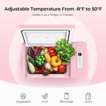 Buy BougeRV 23 Quart Portable Refrigerator - Compact and Efficient