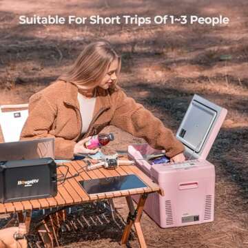Buy BougeRV 23 Quart Portable Refrigerator - Compact and Efficient