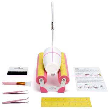 OMPERIO Cup Cradle for Crafting Tumbler, Cup Cradle for Tumblers with Felt Edge Squeegee to Apply Vi...