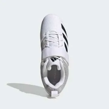 adidas Unisex-Adult Powerlift 5 White/Black/Grey 10.5 Adult