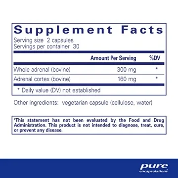 Pure Encapsulations Adrenal Support for Stress and Energy