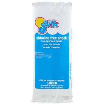 In The Swim Chlorine-Free Pool Shock – Quick Dissolving, Fast-Acting, Shock-Oxidizer for Swimming ...