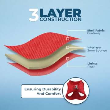 Voyager Step-in Plush Dog Harness | Soft & Safe Harness