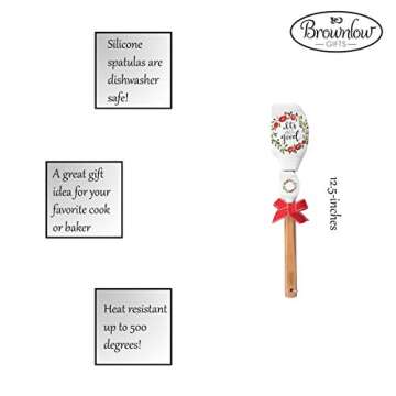 Brownlow Gifts 69733 Gifts Kitchen Buddies Set of 2 Silicone Spatulas, 12.5-Inch, It's All Good
