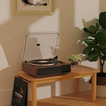 High Fidelity Belt Drive Turntable with Bluetooth