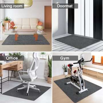 Placoot Desk Chair Mat - Eco-Friendly Anti-Slip Office Solution