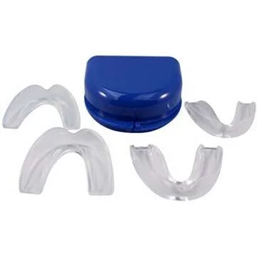 Pro Teeth Whitening Trays- 4 Pack - No BPA - Safe Clear Color - No Color Additive - Precision Fit Material- Fit Any Mouth Size - Custom Fit - Free carrying case included