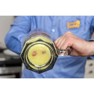 The Original Scrub Daddy - FlexTexture Sponge, Soft in Warm Water, Firm in Cold, Deep Cleaning, Dishwasher Safe, Multi-use, Scratch Free, Odor Resistant, Functional, Ergonomic- 1ct