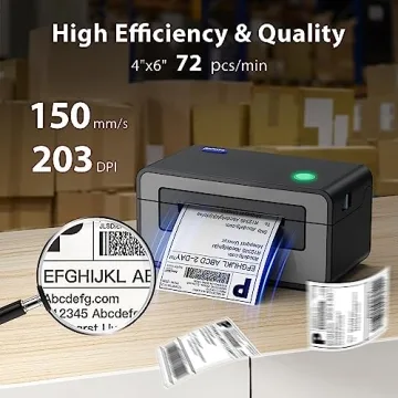 POLONO Thermal Label Printer for Quick Shipping Labels