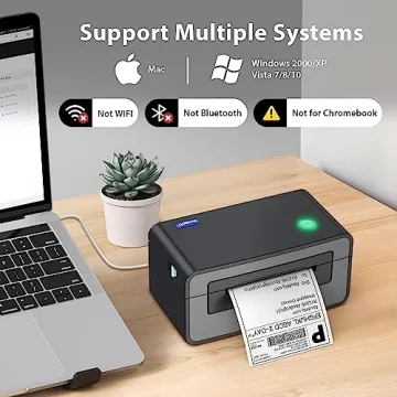 POLONO Thermal Label Printer for Quick Shipping Labels