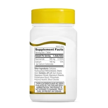 21st Century Niacinamide 500 mg for Restful Sleep