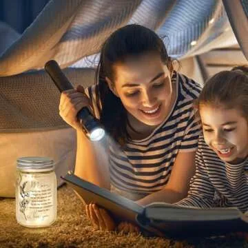 Charming Mason Jar Night Light Gift for Moms and Grandmas
