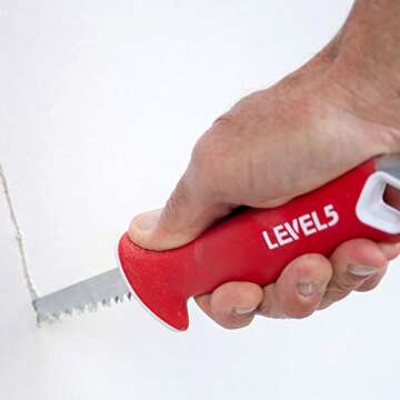 6" Precision Jab Saw w/Soft Grip Handle, LEVEL5 | Pro-Grade | 5-100