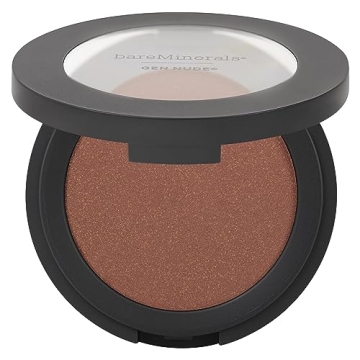 bareMinerals Gen Nude Powder Blush, Mineral-Based Pressed Powder Blush, All Day Wear, Buildable Cove...