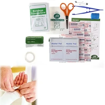 ESUPPORT 53 Piece First Aid Kit for Home Car and Outdoor
