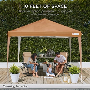 Best Choice 10x10ft Portable Canopy for Outdoor Use