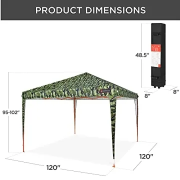 Best Choice 10x10ft Portable Canopy for Outdoor Use