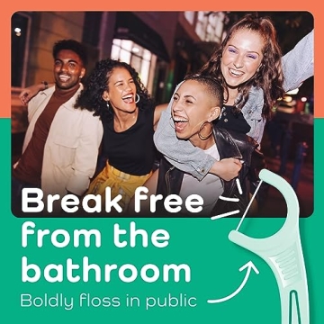 Plackers Dental Floss Picks with FlipPick, 90 Count