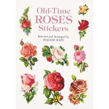 Old-Time Roses Stickers (Dover Stickers)