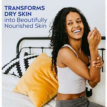 NIVEA Oil Infused Coconut and Monoi Oil Body Lotion, Non-Greasy Coconut Scented Lotion Moisturizes for 24+ Hours, 16.9 Fl Oz Pump Bottle