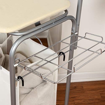 Honey-Can-Do Rolling Laundry Sorter with Ironing Board