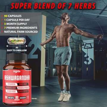 Premium Ashwagandha Extract Capsules for Wellness Support