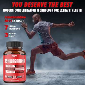 Premium Ashwagandha Extract Capsules for Wellness Support