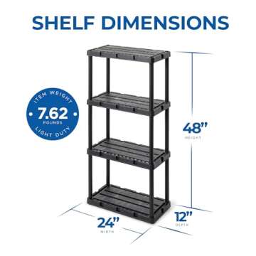 Gracious Living Storage Shelf – Versatile & Durable Shelving