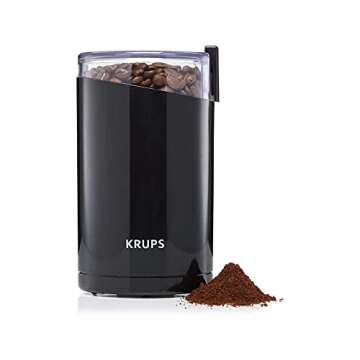 KRUPS F203 Coffee Grinder - Freshly Ground Coffee Made Easy
