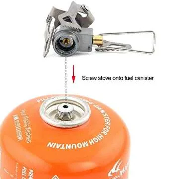 BRS 26g Stove Ultralight BRS-3000T Titanium Alloy Stove Camping Gas Stoves Outdoor Stove Gas Stove Gas Stove Miniature Portable Picnic