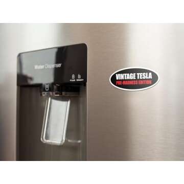 Funny Anti Elon Vintage Pre Madness Edition Magnets - Waterproof Durable Vinyl Decal for Car Bumper or Refrigerator Size - 6-Inch X 2.7-Inch 2-Pack