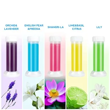 KILOSTEP Toilet Gel Stamps 60 Count with 5 Scents