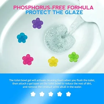 KILOSTEP Toilet Gel Stamps 60 Count with 5 Scents