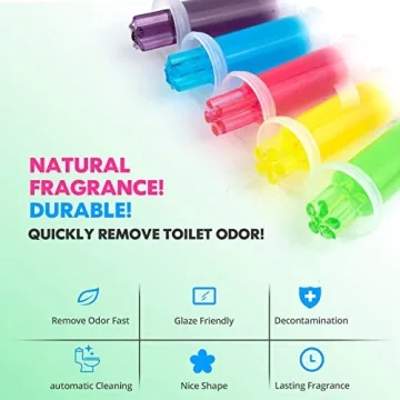 KILOSTEP Toilet Gel Stamps 60 Count with 5 Scents