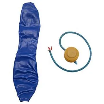 New Yoga Ball Peanut Shape Fitness Exercise Workout Gym Blue 90x45cm