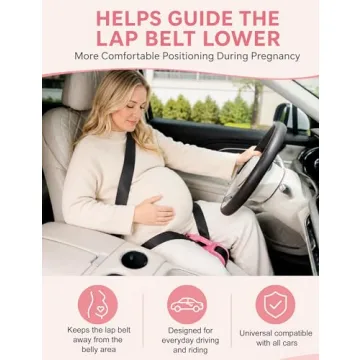 Vahrelo Mimibelt Pregnancy Car Seat Pillow for Comfort