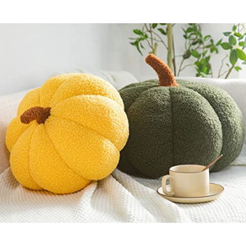 Maxpetus 3D Pumpkin Pillow for Fall Decor