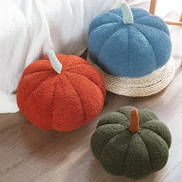 Maxpetus 3D Pumpkin Pillow for Fall Decor